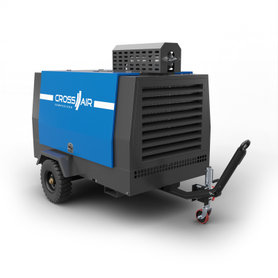 Дизельный передвижной компрессор CrossAir Borey65-10F